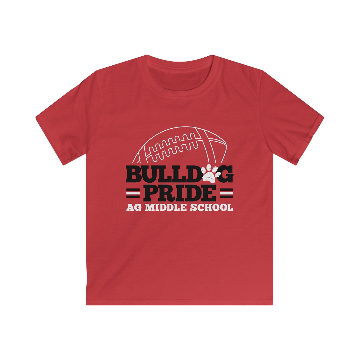 Youth AGMS Pride - Football Cotton T-Shirt (unisex)