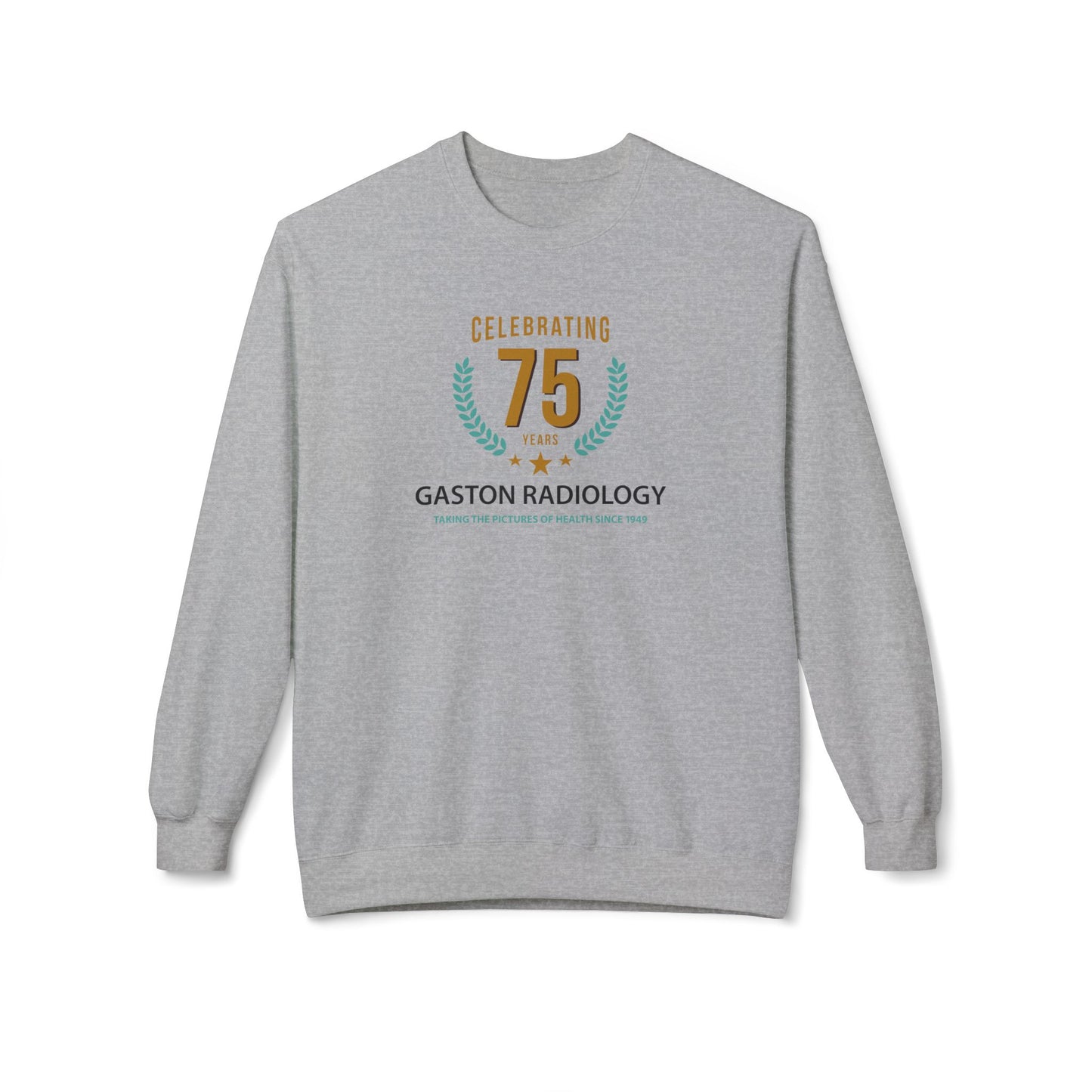 Gaston Radiology Unisex Midweight Softstyle Fleece Crewneck Sweatshirt 3