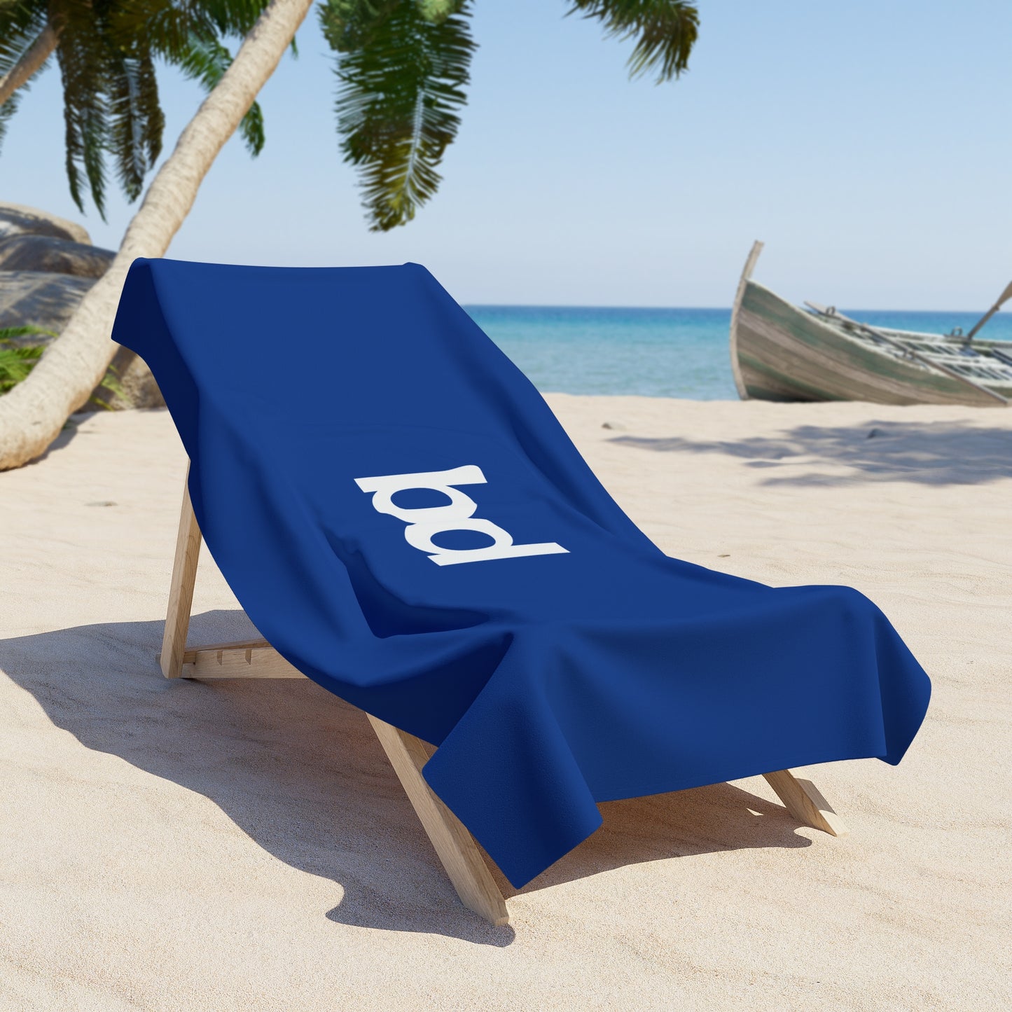 Barclay Downs Beach Towel - Logo