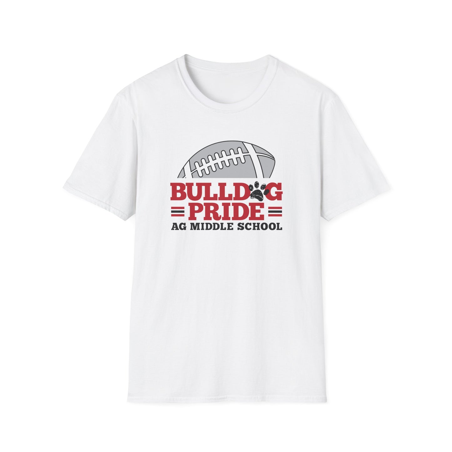 Adult AGMS Pride - Football Cotton T-Shirt (unisex)