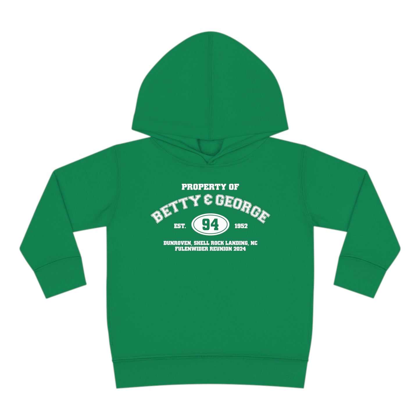 Toddler Pullover Fleece Hoodie