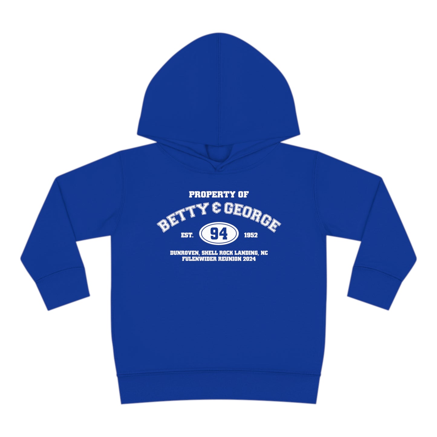 Toddler Pullover Fleece Hoodie