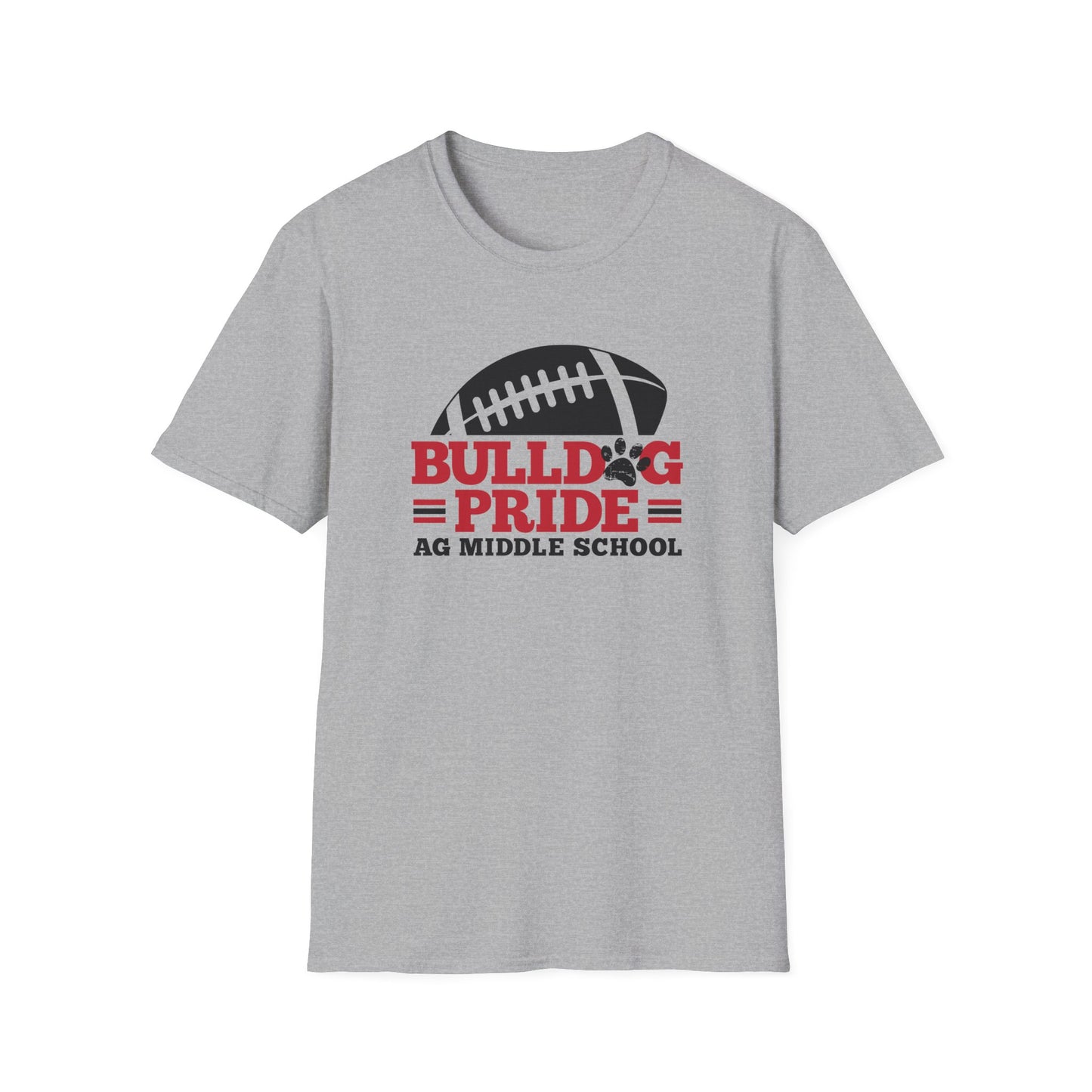 Adult AGMS Pride - Football Cotton T-Shirt (unisex)