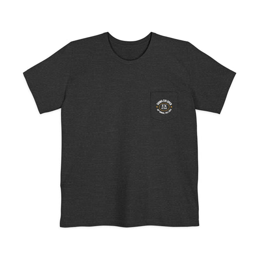 Sigma Chi Open Pocket T-shirt (Front Logo Only)