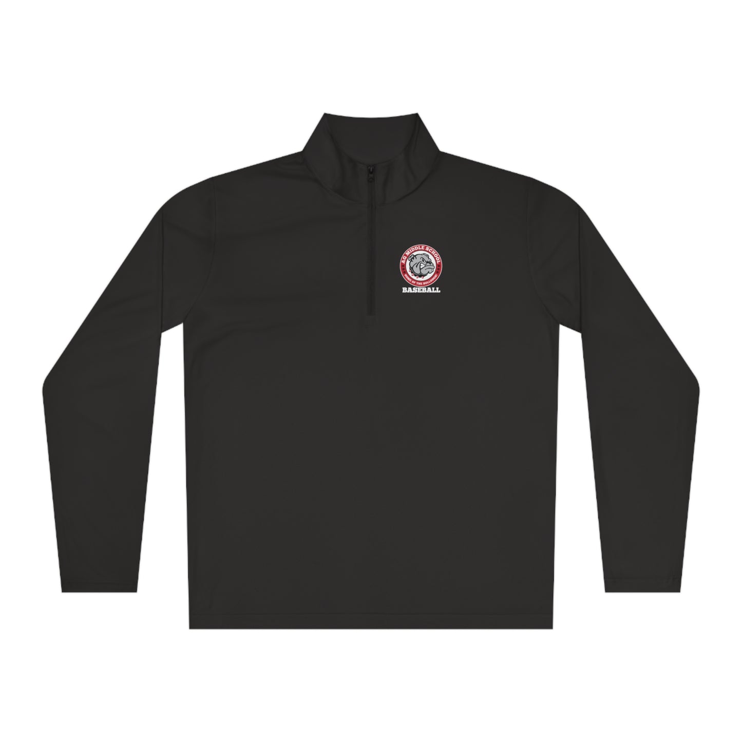 AGMS Pride - Baseball Quarter-Zip Pullover (Unisex)