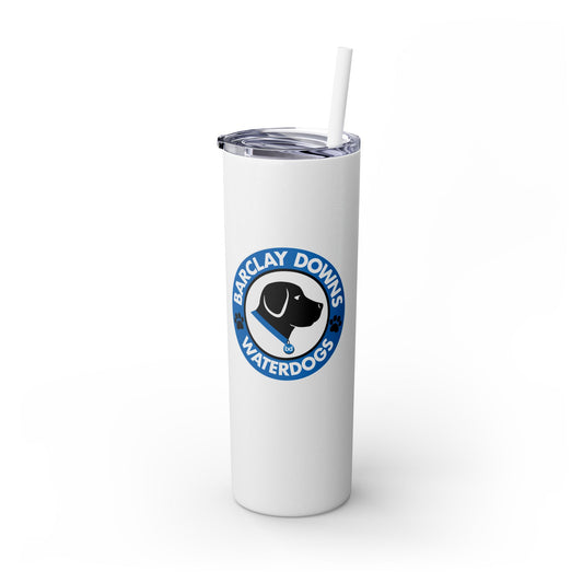 Barclay Downs Skinny Tumbler with Straw, 20oz