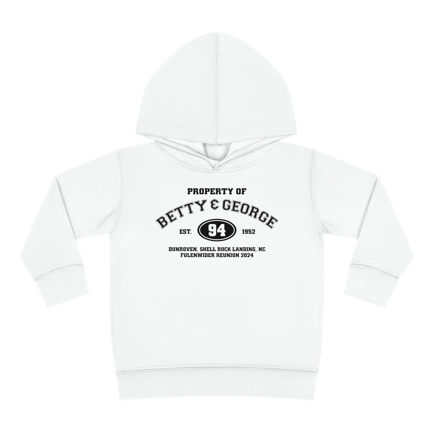 Toddler Pullover Fleece Hoodie