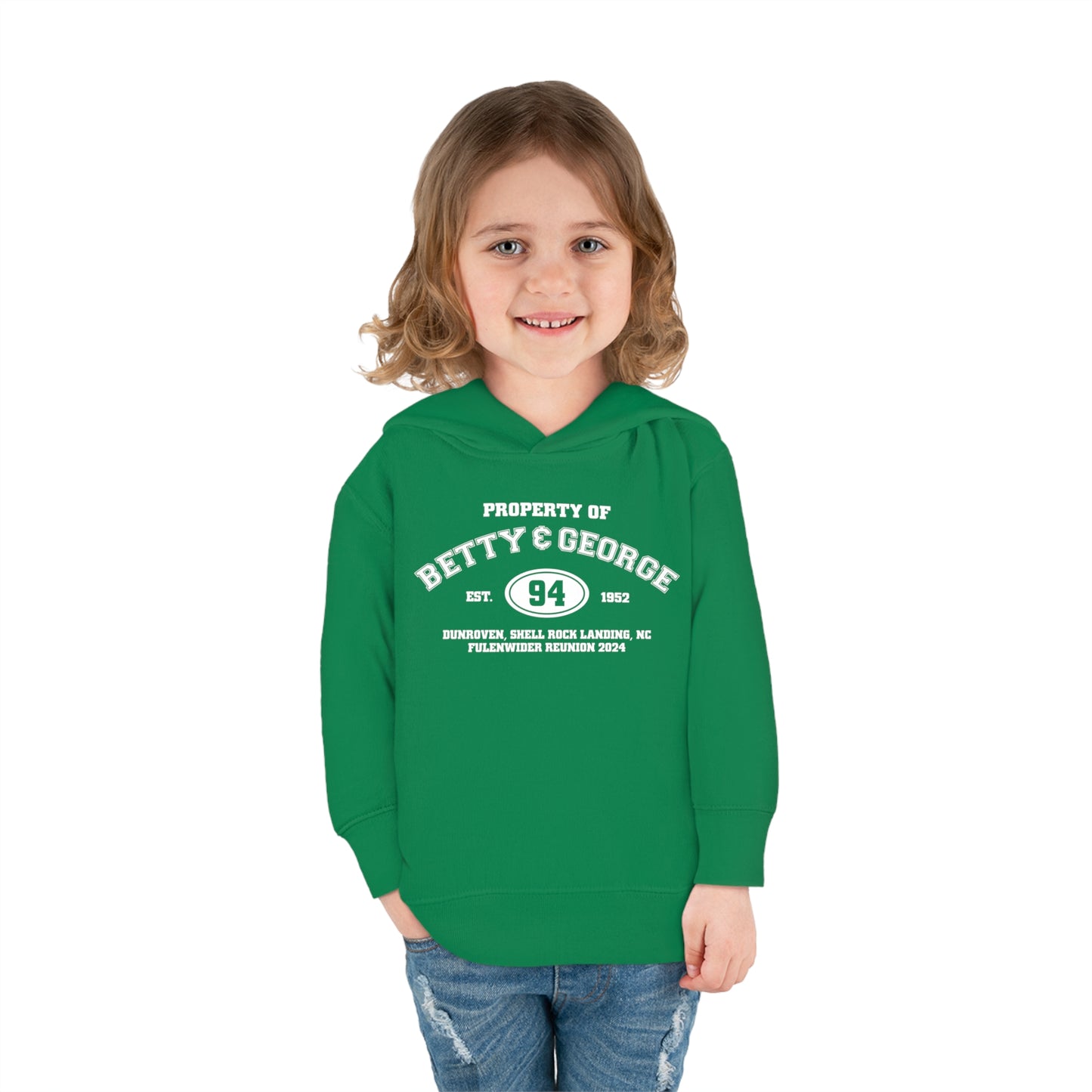 Toddler Pullover Fleece Hoodie