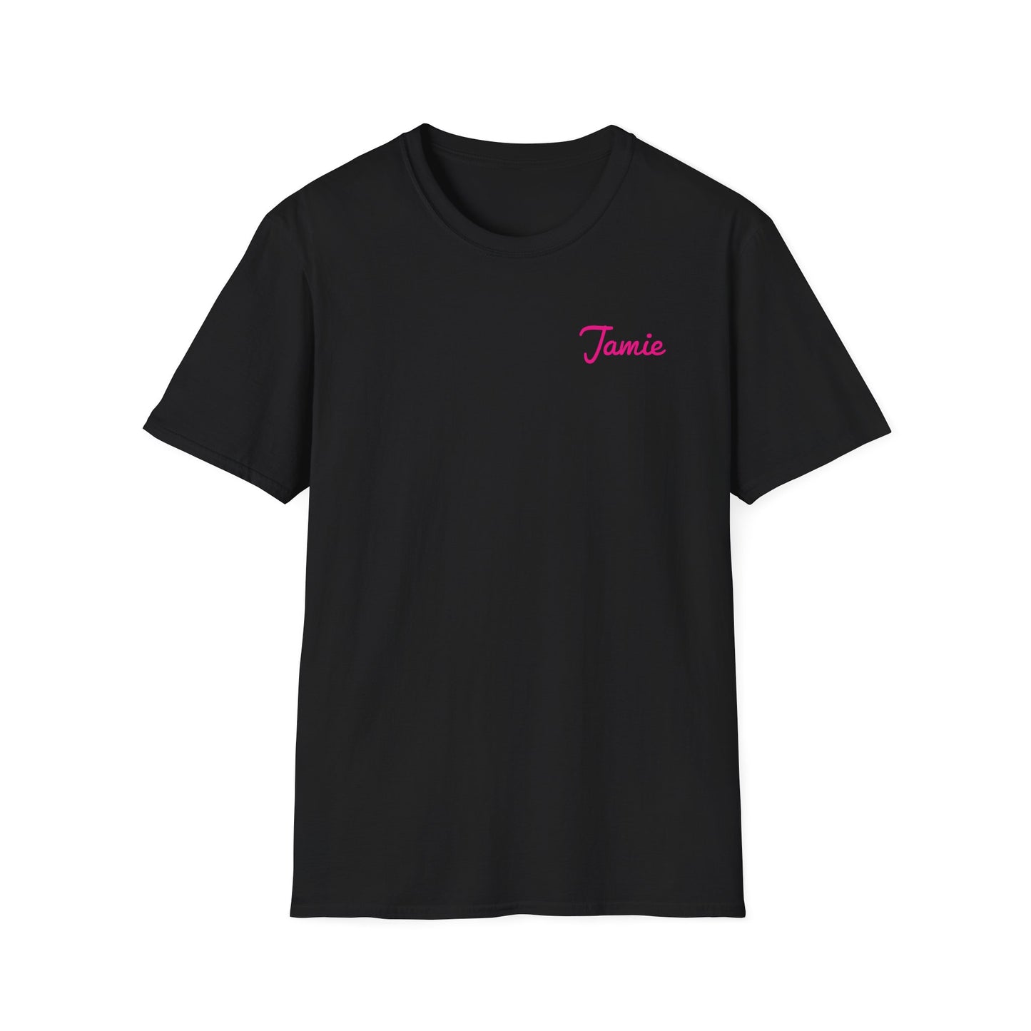 Jamie - Personalized Adult Carolina Twirlers Club Unisex Softstyle T-Shirt