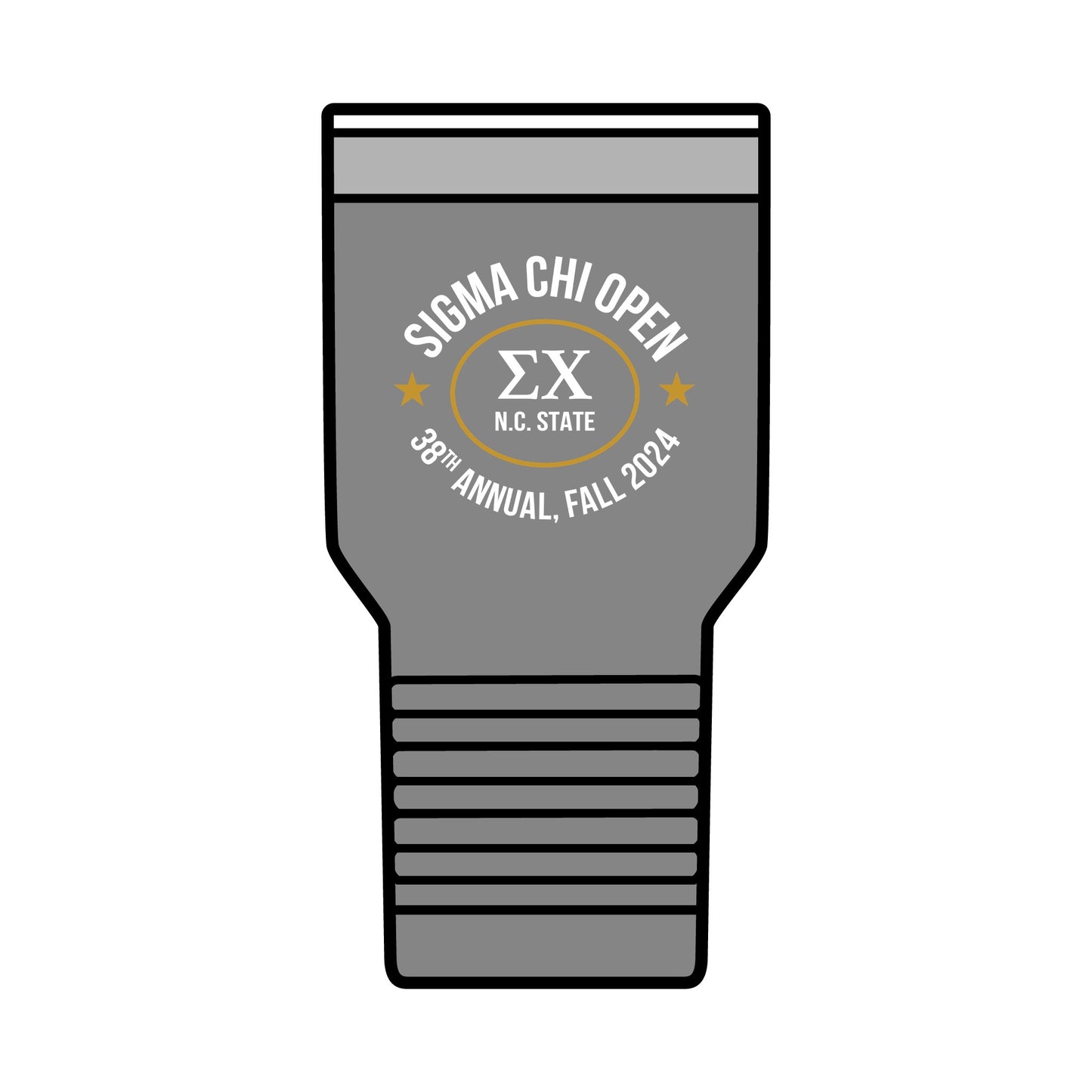 Sigma Chi Open Insulated Tumbler, 30oz