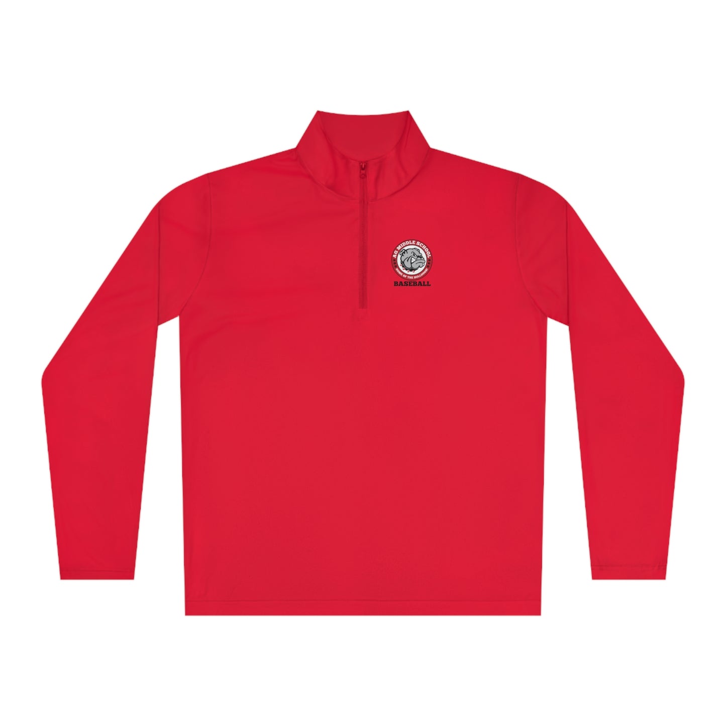 AGMS Pride - Baseball Quarter-Zip Pullover (Unisex)