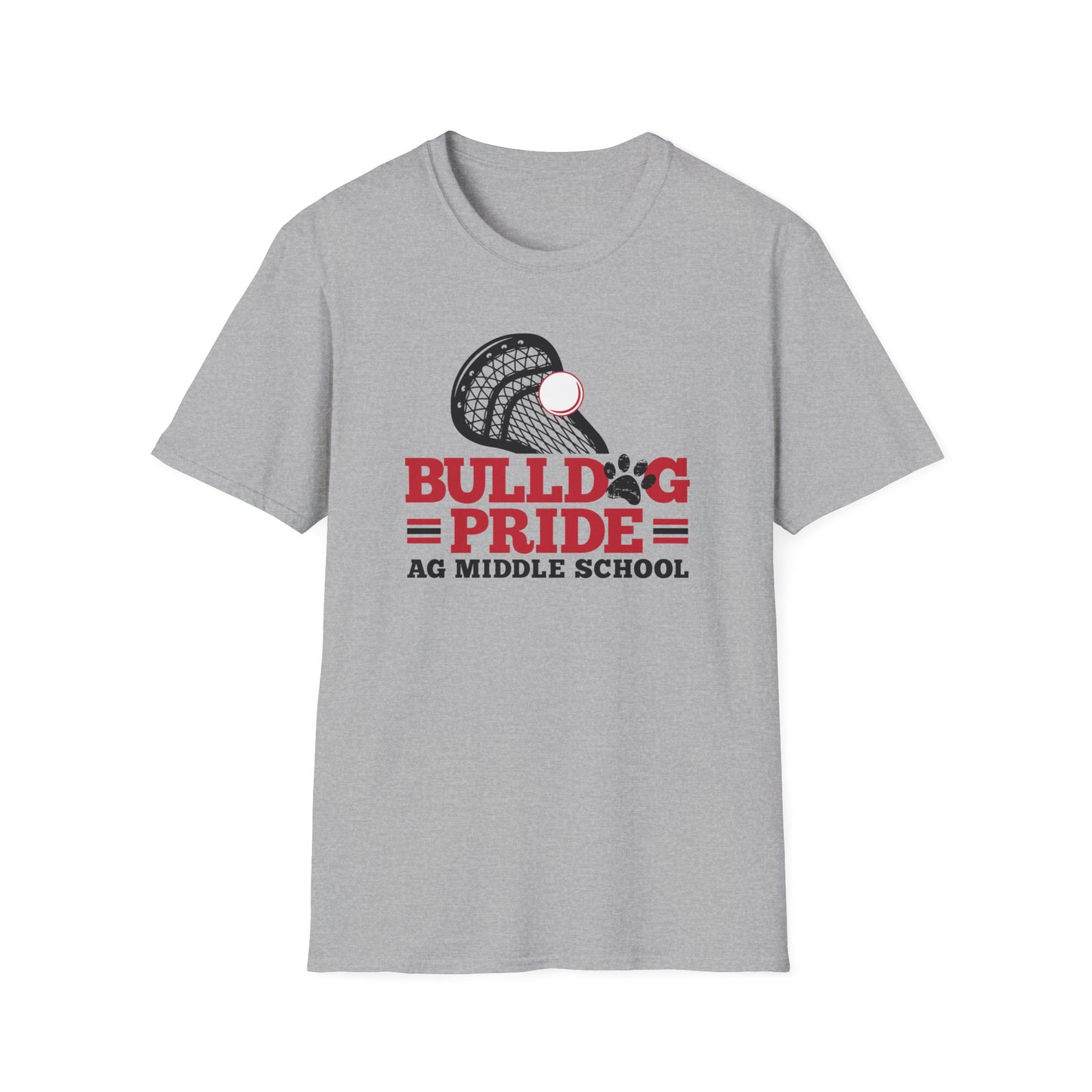 Adult AGMS Pride - Lacrosse Cotton T-Shirt (unisex)