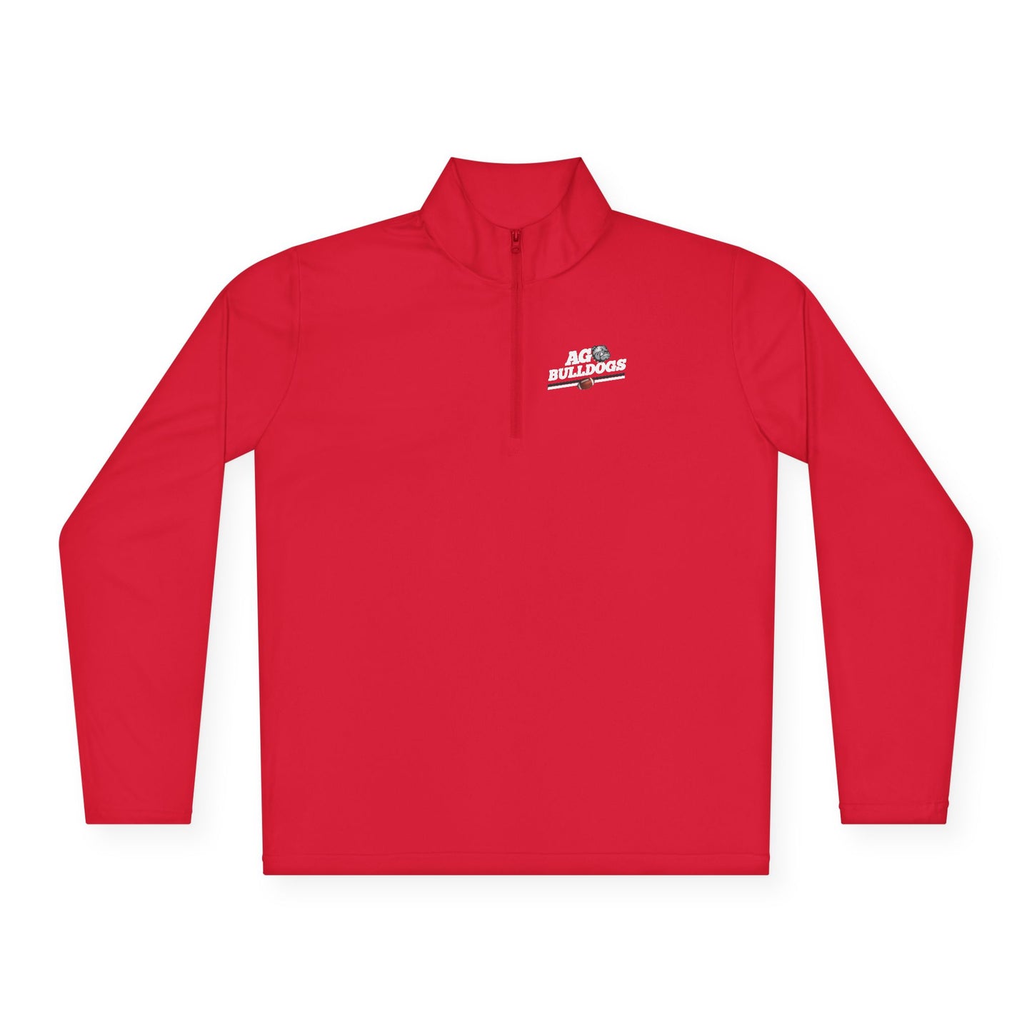 AGMS Football Quarter-Zip Pullover (Unisex)