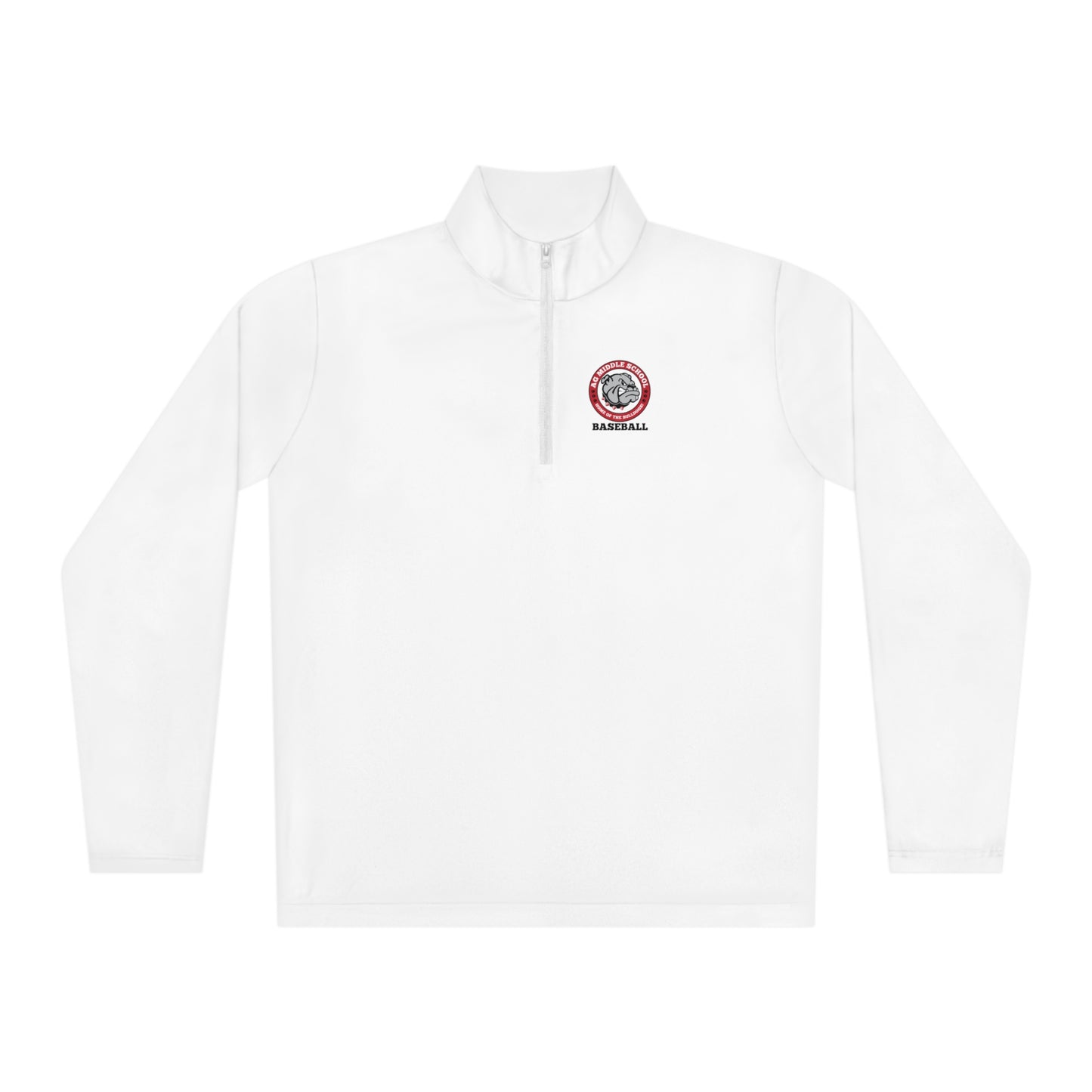 AGMS Pride - Baseball Quarter-Zip Pullover (Unisex)