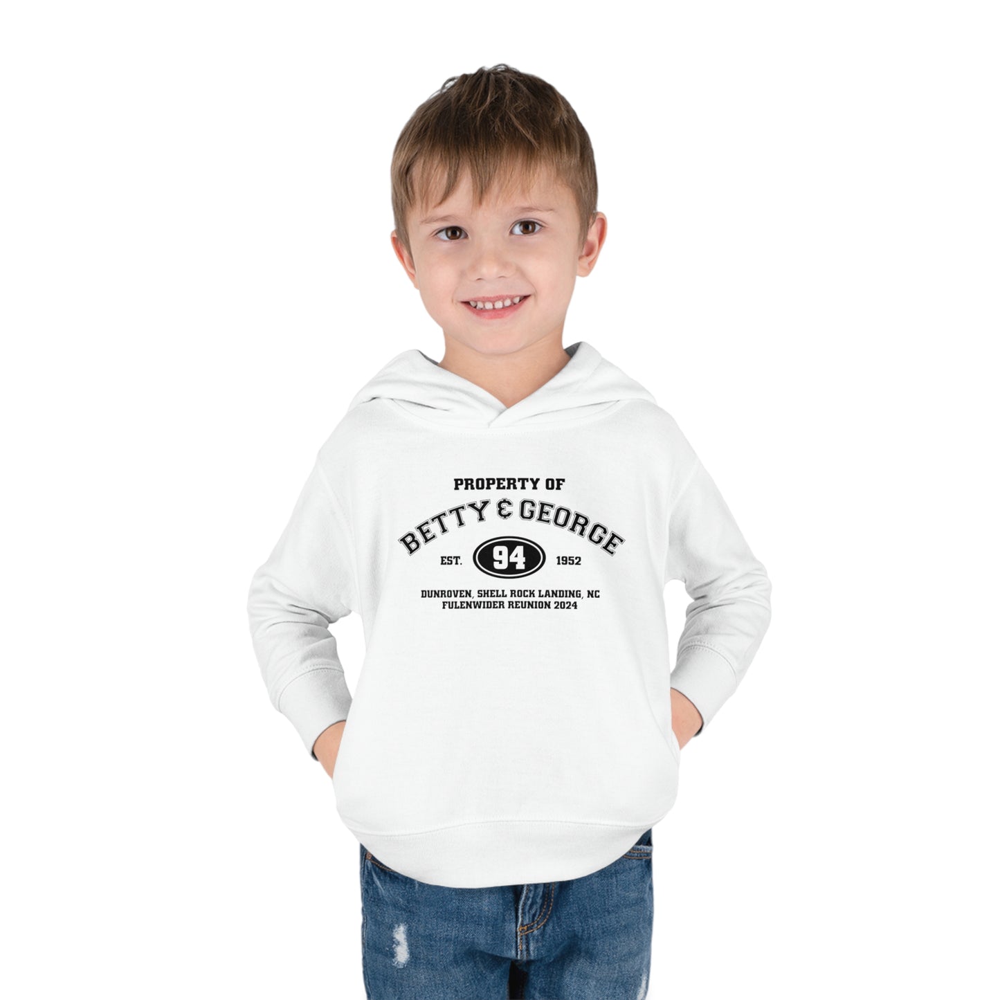 Toddler Pullover Fleece Hoodie