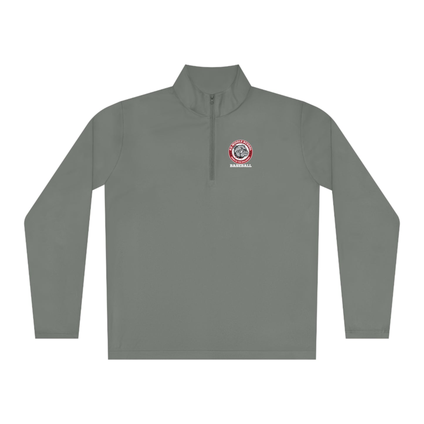 AGMS Pride - Baseball Quarter-Zip Pullover (Unisex)