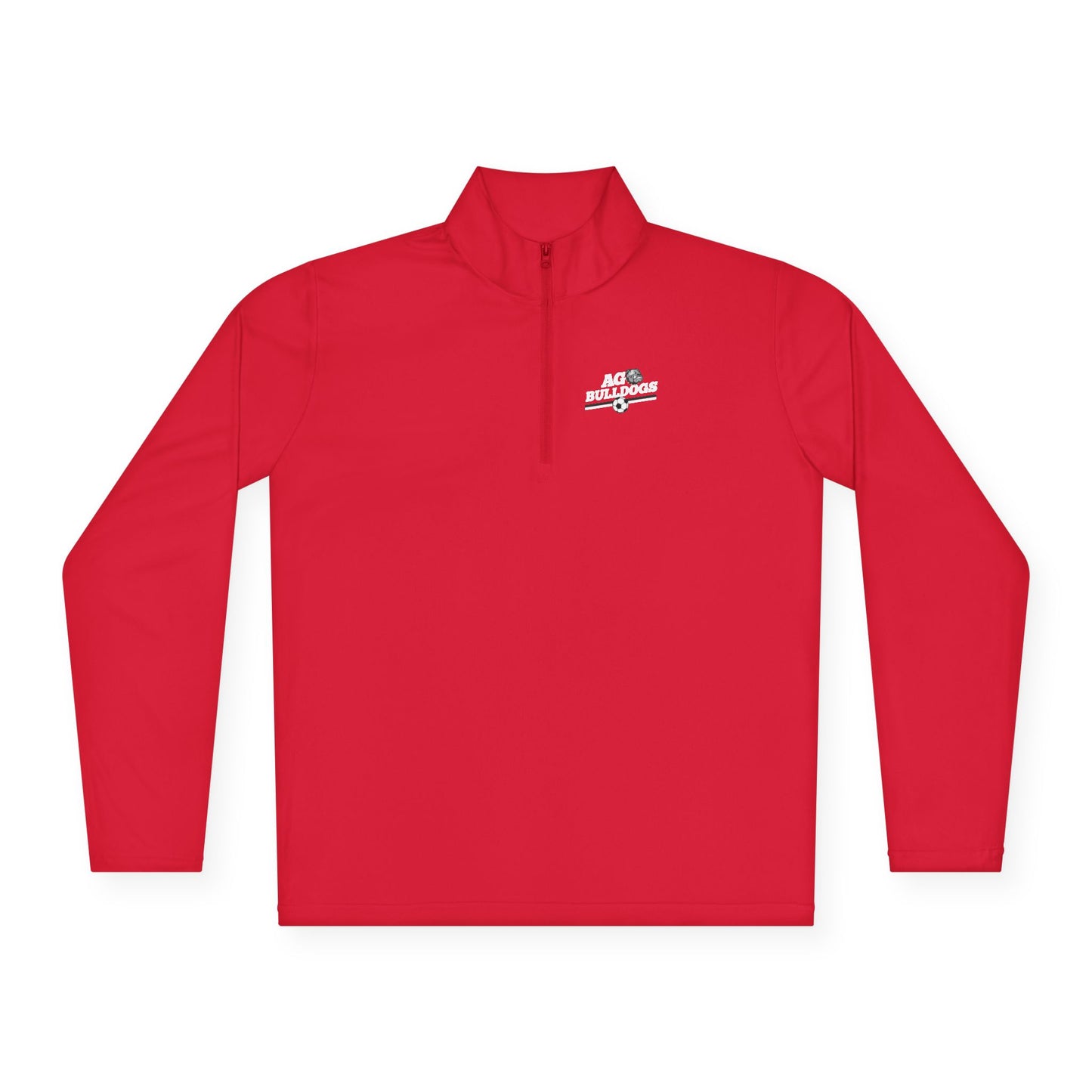 AGMS Soccer Quarter-Zip Pullover (Unisex)