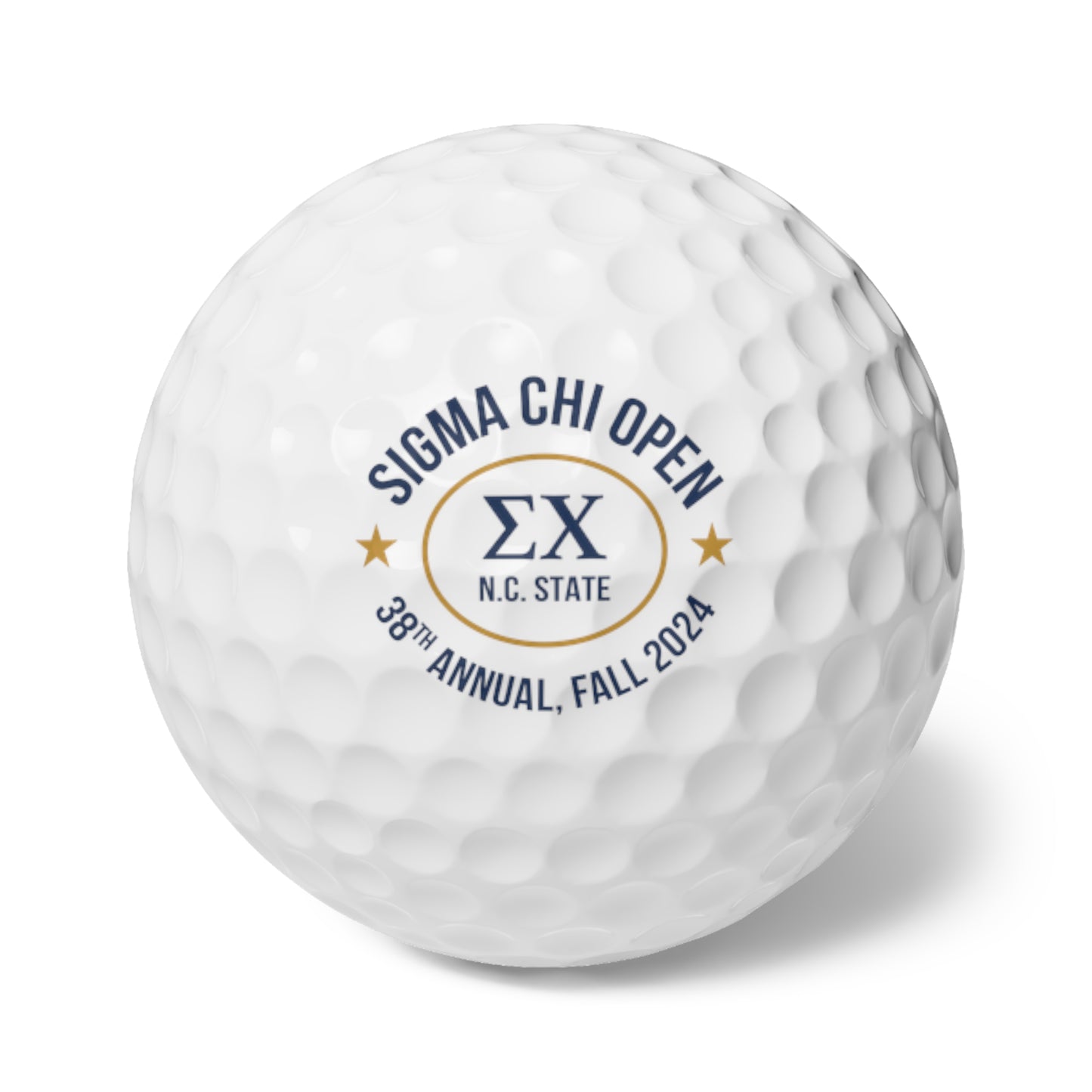 Sigma Chi Open Golf Balls, 6pcs