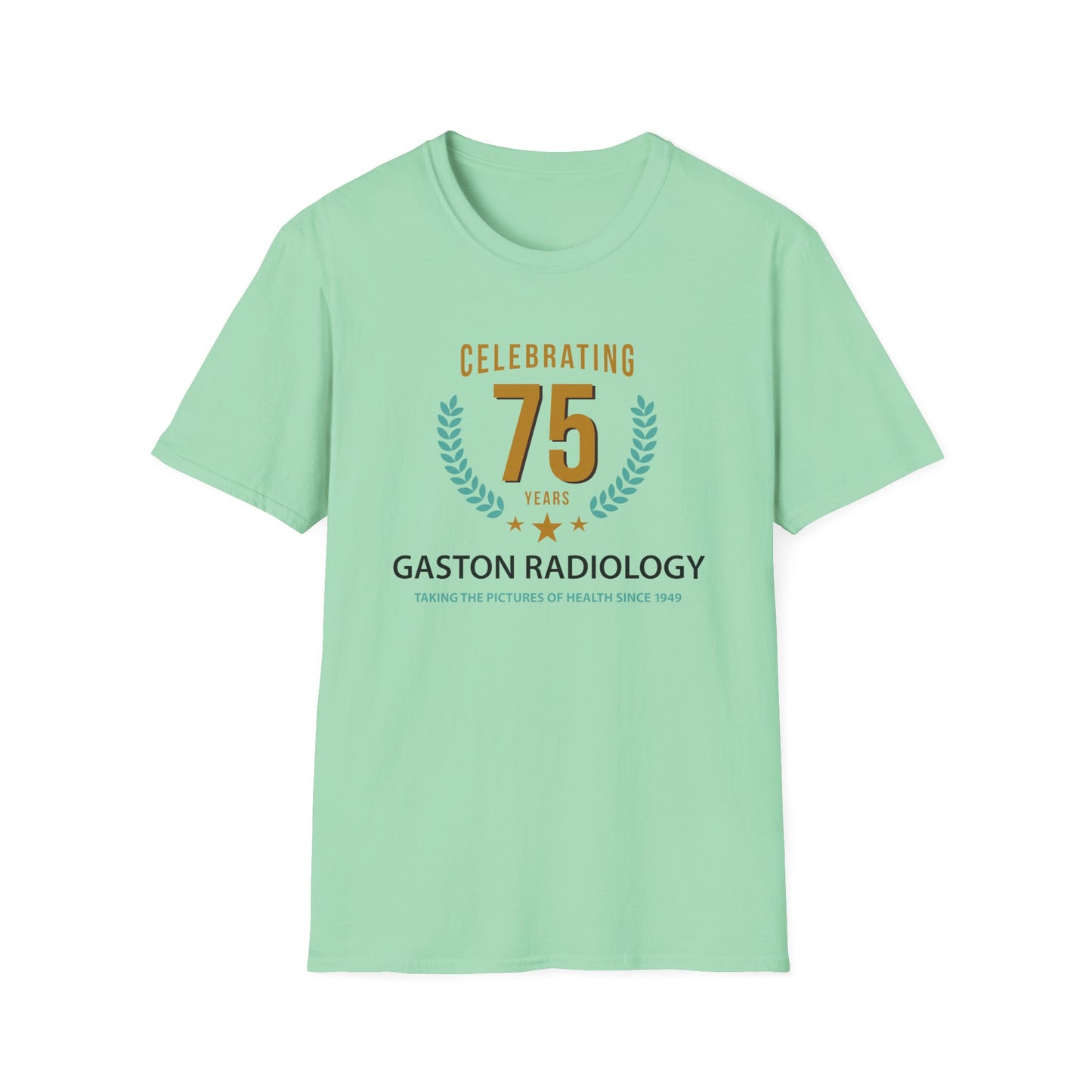 Gaston Radiology Front Design 75th Logo