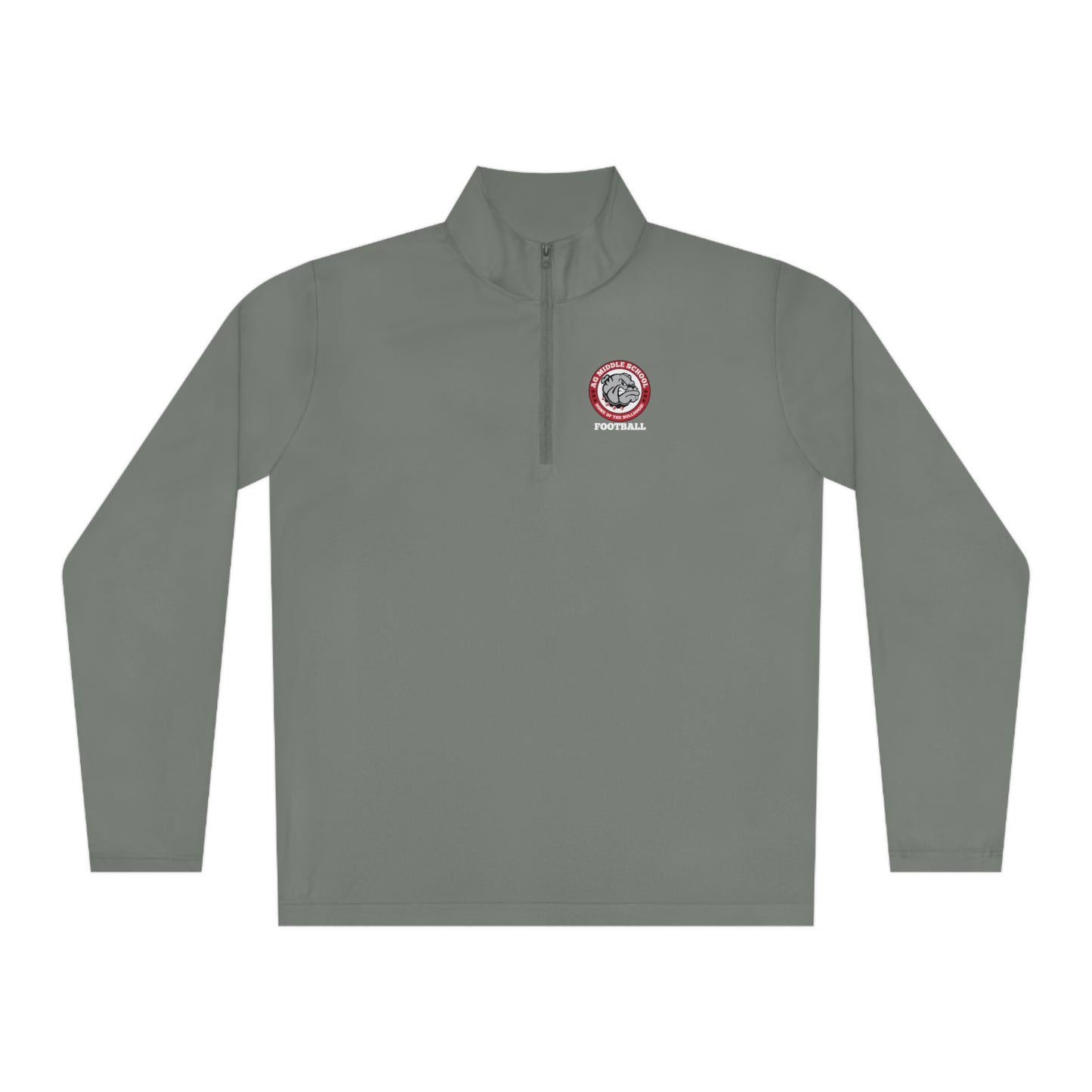 AGMS Pride - Football Quarter-Zip Pullover (Unisex)