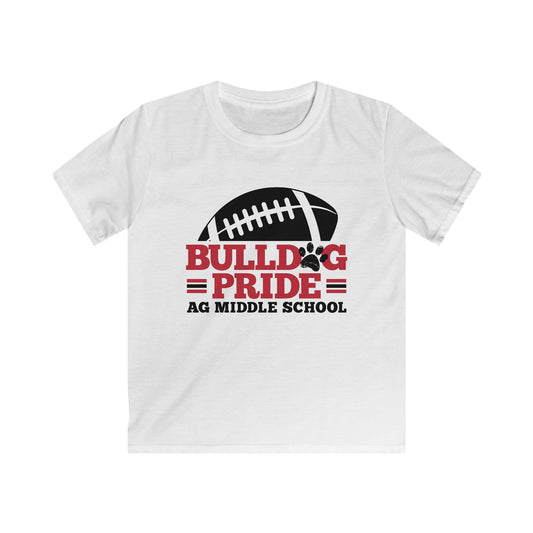 Youth AGMS Pride - Football Cotton T-Shirt (unisex)